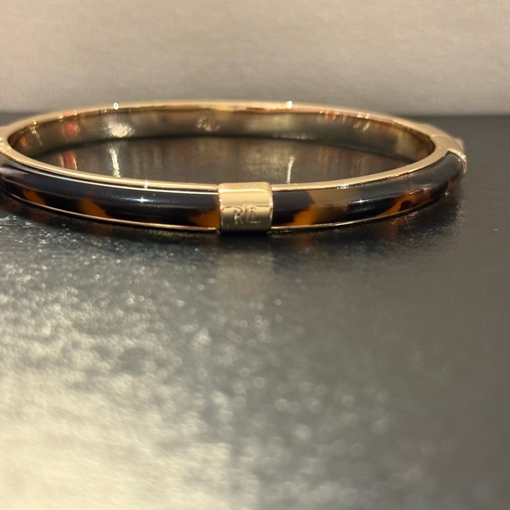 Ralph Lauren Tortoiseshell and Gold Bracelet